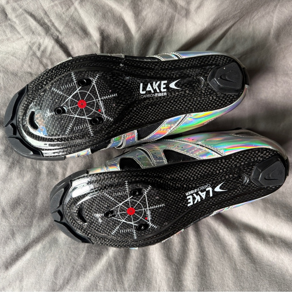 Lake Cycling CX241 Reflective Silver 39cm - Picture 2 of 14